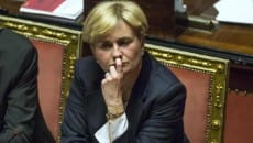 L'ex ministro Federica Guidi