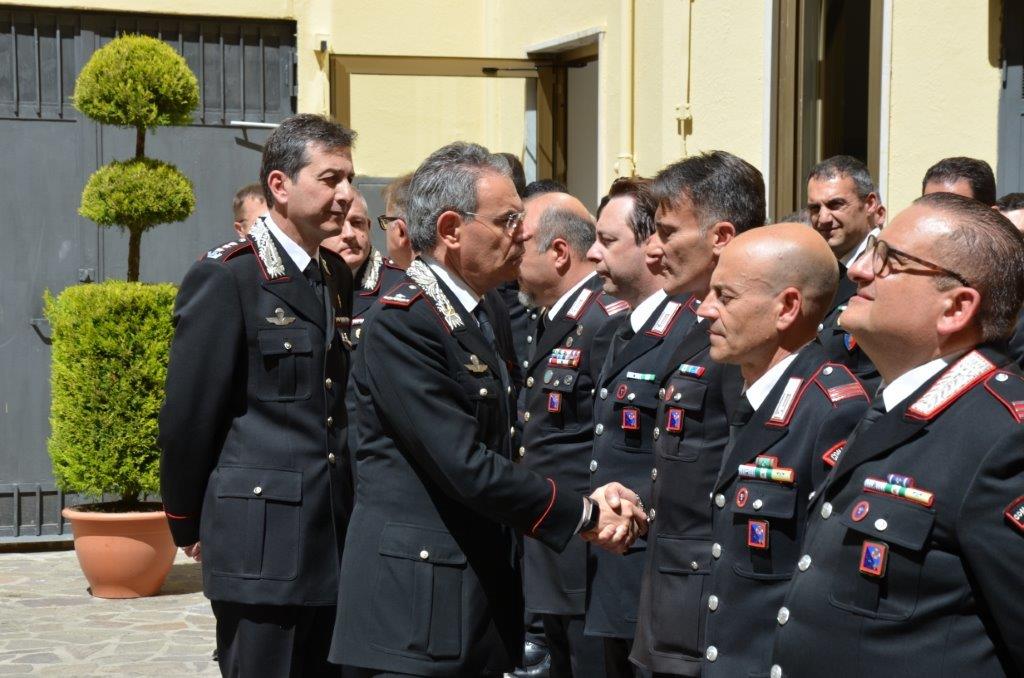 Visita pontina, per il nuovo comandante della Legione Carabinieri Lazio